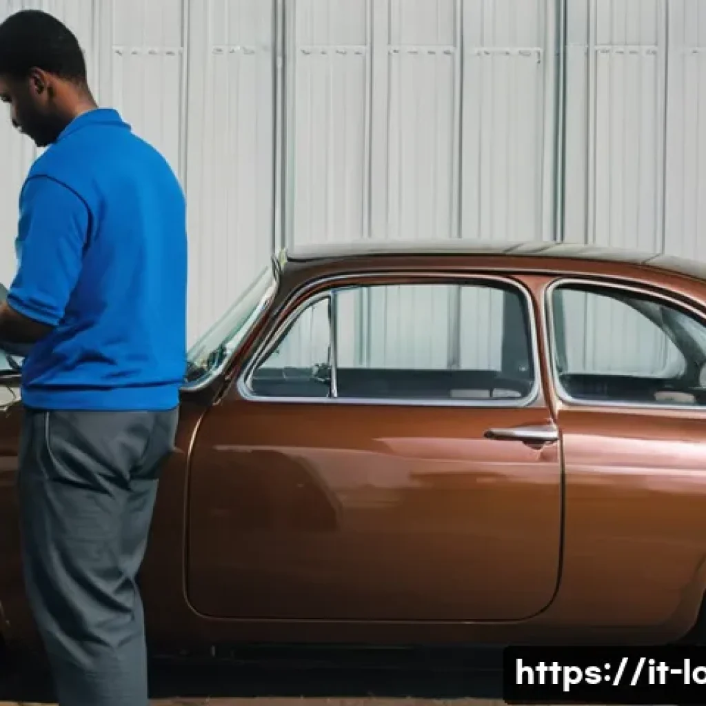 리스 차량 중고 매매 - **Prompt 1: A meticulously prepared car for sale.**
    "A stunning, clean, and polished car, perhap...